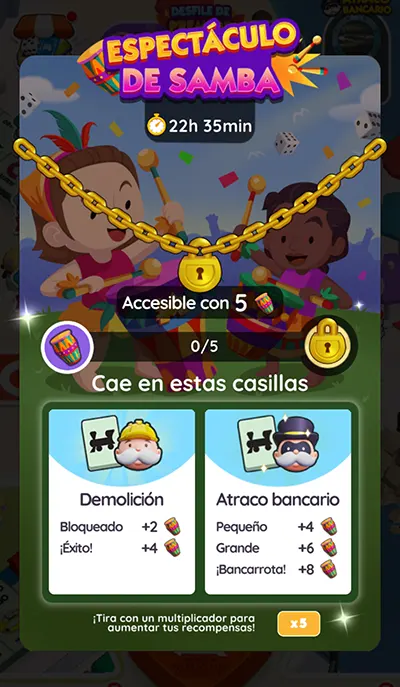 Samba Showdown Monopoly GO: Milestones And Rewards 2 Complete List of Samba Showdown Rewards & Milestones