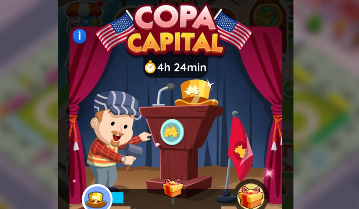 Copa Capital Monopoly GO:  Metas Y Recompensas