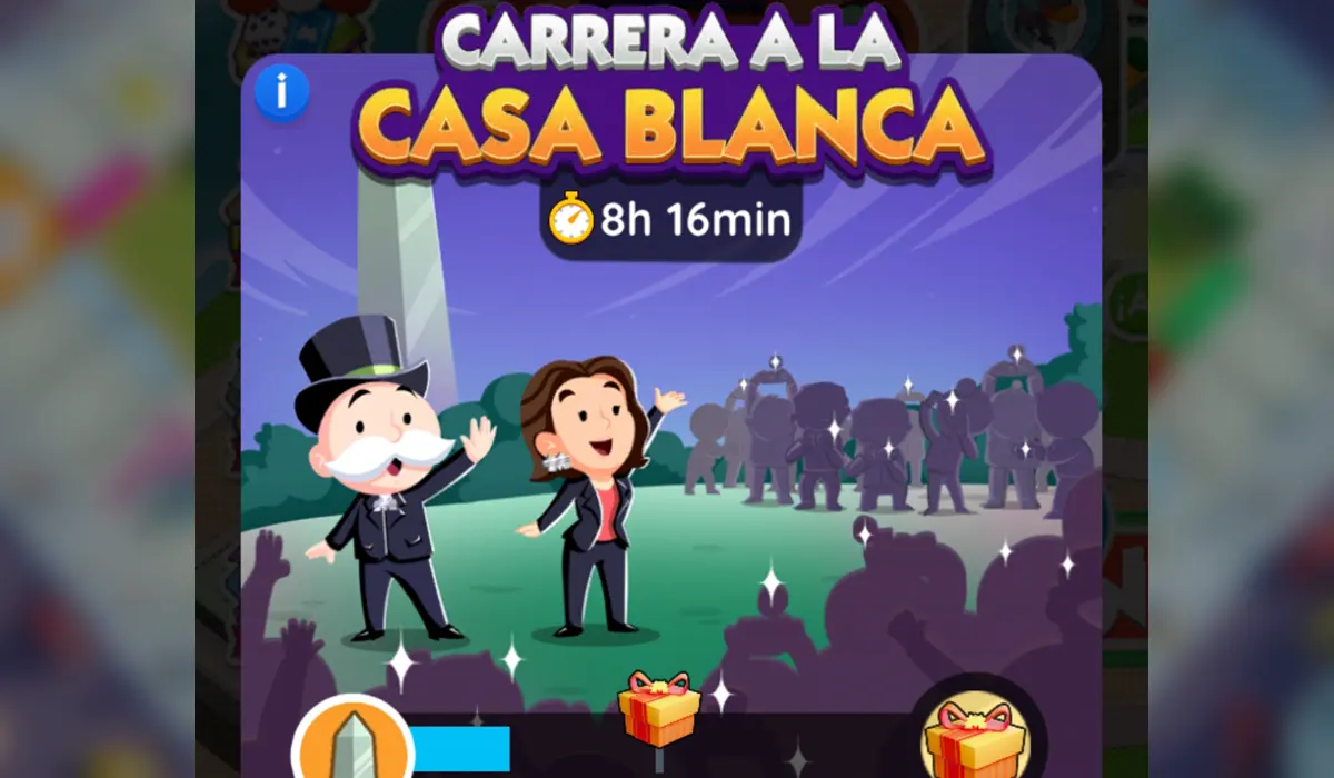 Carrera a la Casa Blanca Monopoly GO: Metas Y Recompensas