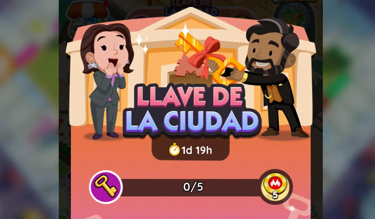 Llave de la Ciudad Monopoly GO:  Metas Y Recompensas