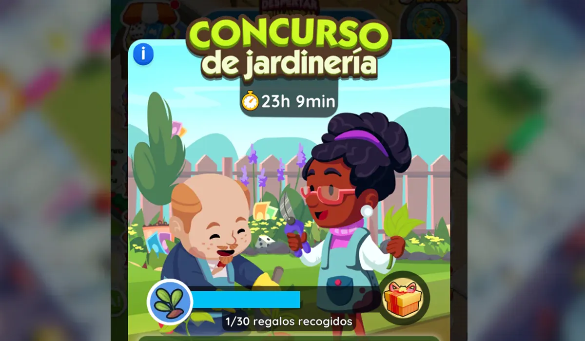 Concurso de jardinería Monopoly GO: Metas Y Recompensas