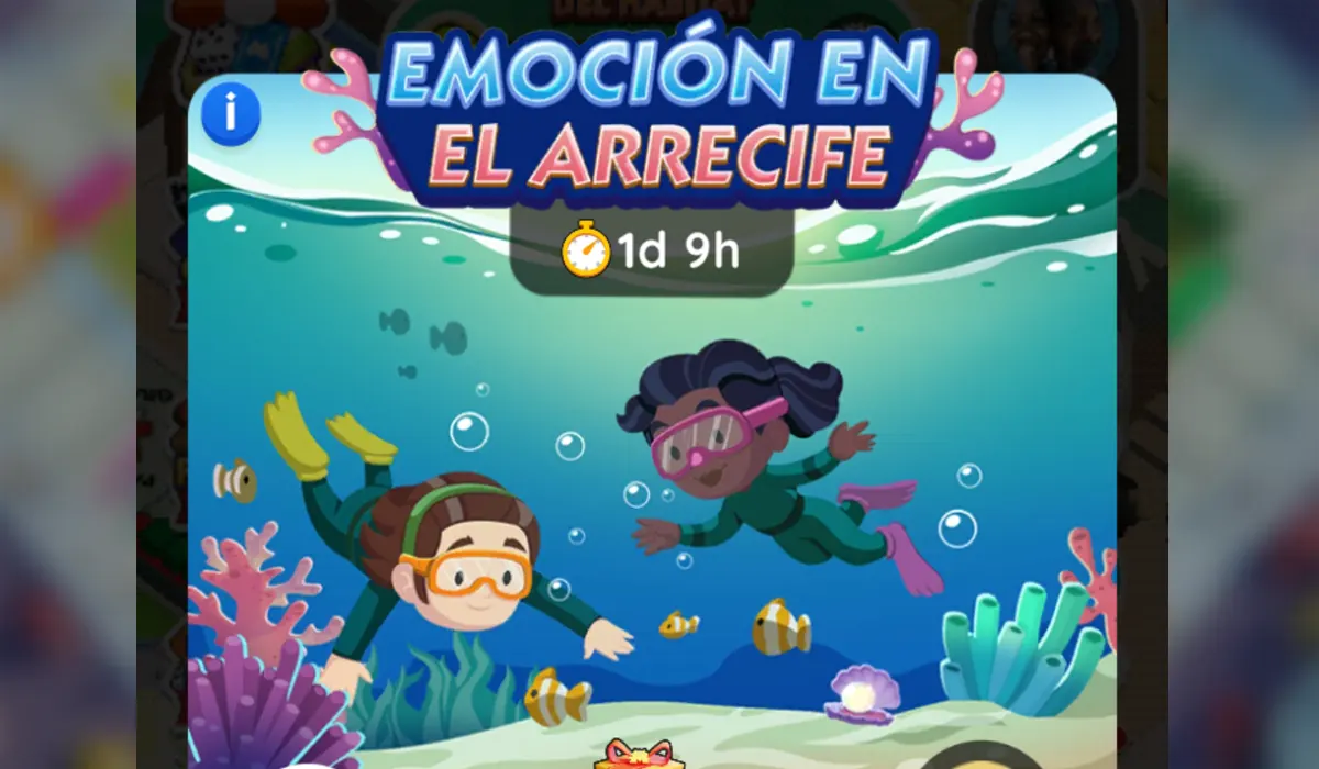 Emoción en el arrecife Monopoly GO: Hitos Y Recompensas