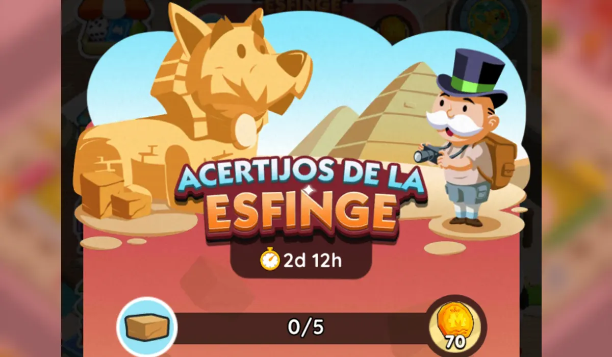 Acertijos de la Esfinge Monopoly GO: Metas Y Recompensas
