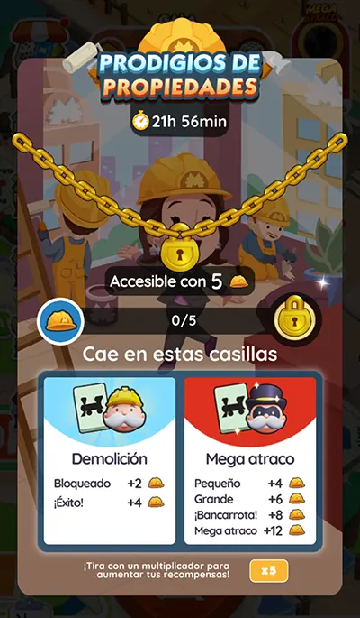Monopoly GO Prodigios de Propiedades (Property Prodigies): Metas Y Recompensas