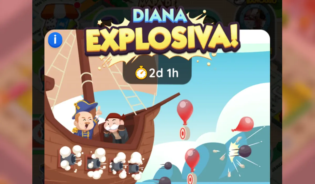 Diana Explosiva Monopoly GO: Recompensas y Metas