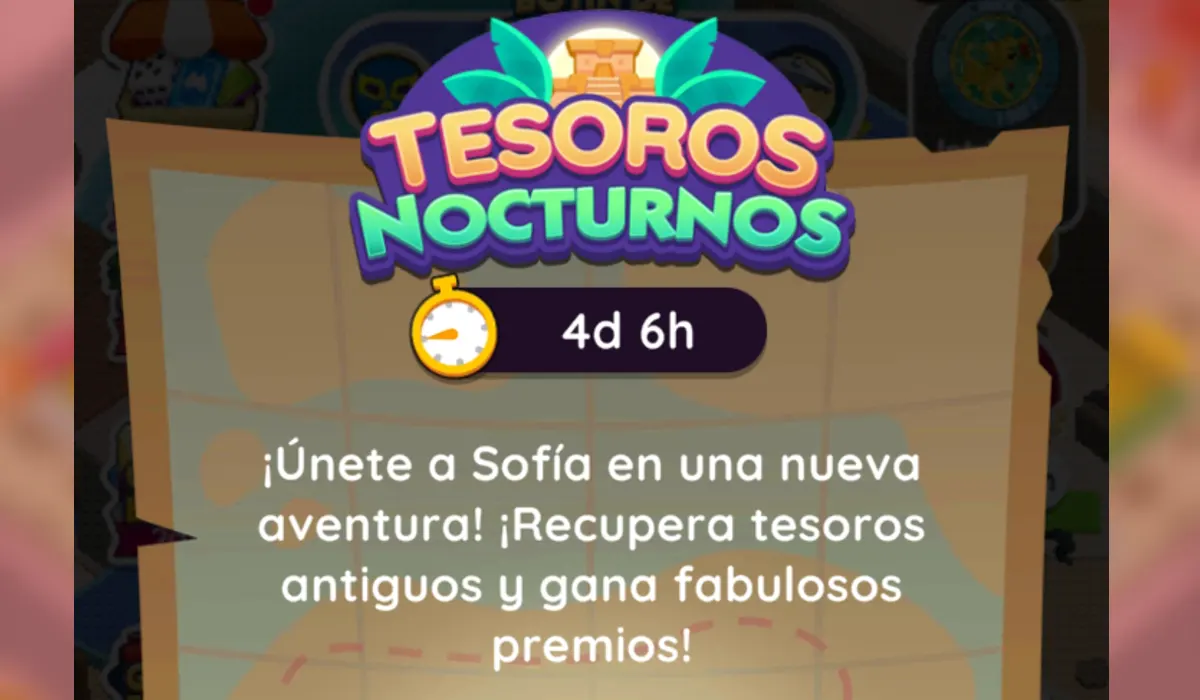 Tesoros Nocturnos Monopoly GO: Recompensas y Metas