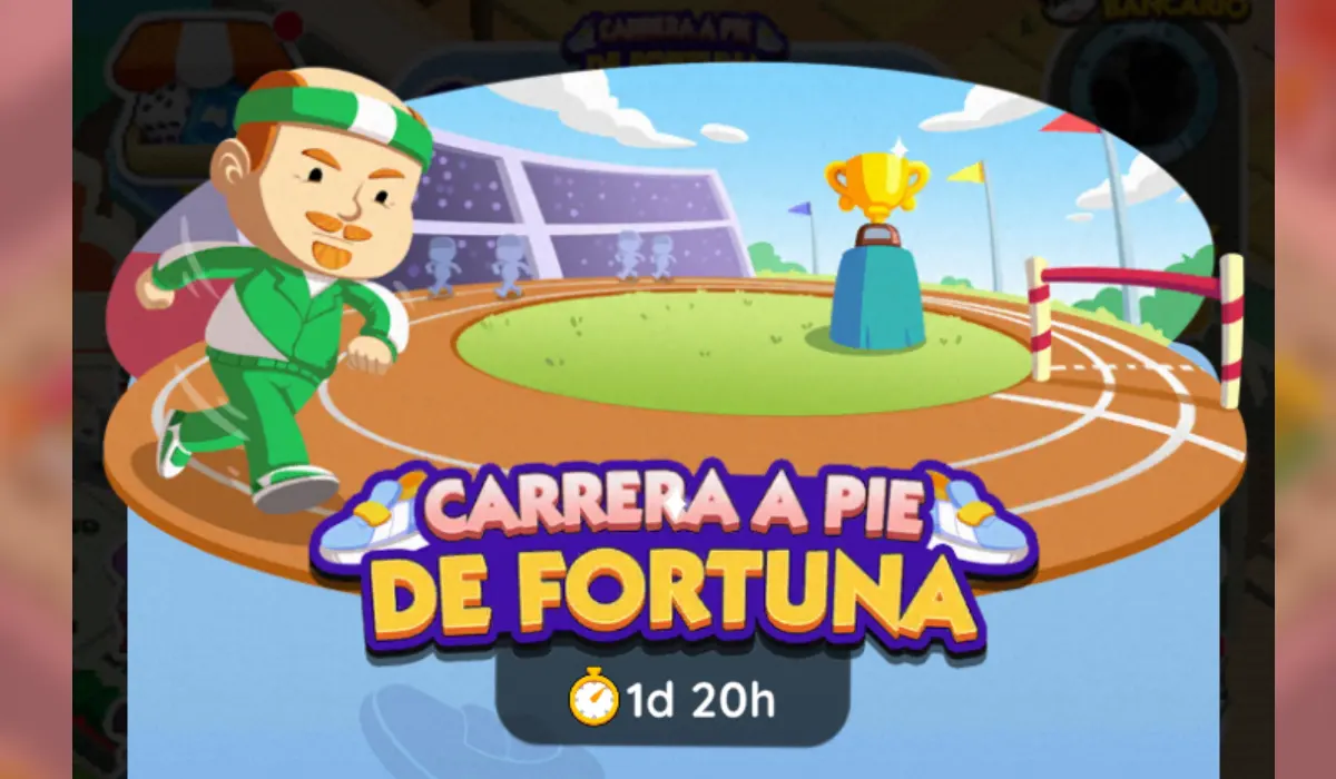 Carrera a pie de Fortuna MONOPOLY GO!: Recompensas y metas