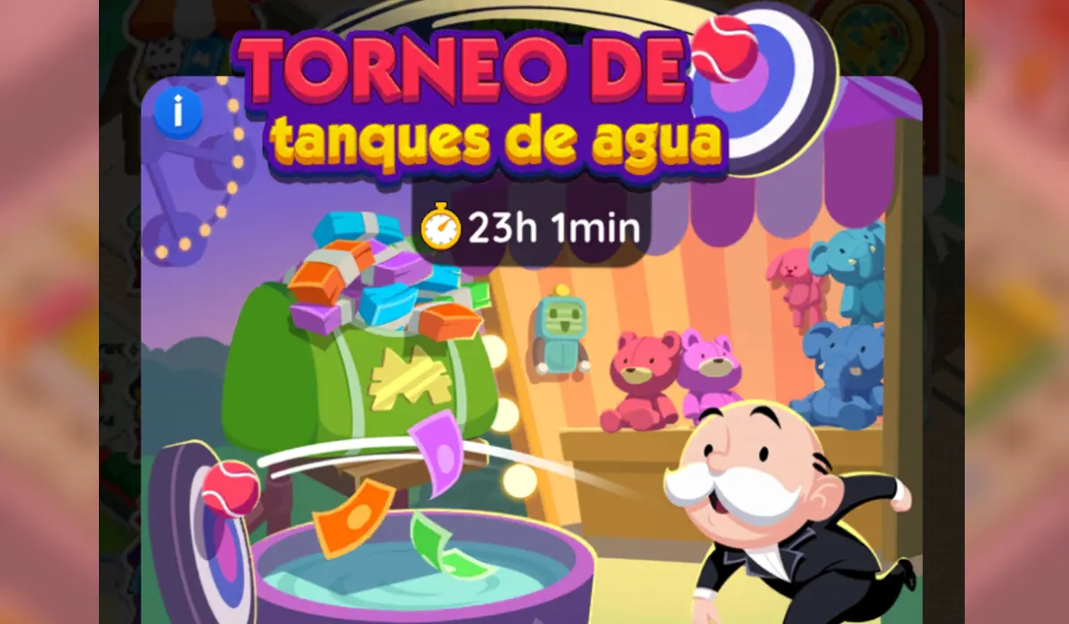 Torneo de tanques de agua Monopoly GO: Recompensas y metas