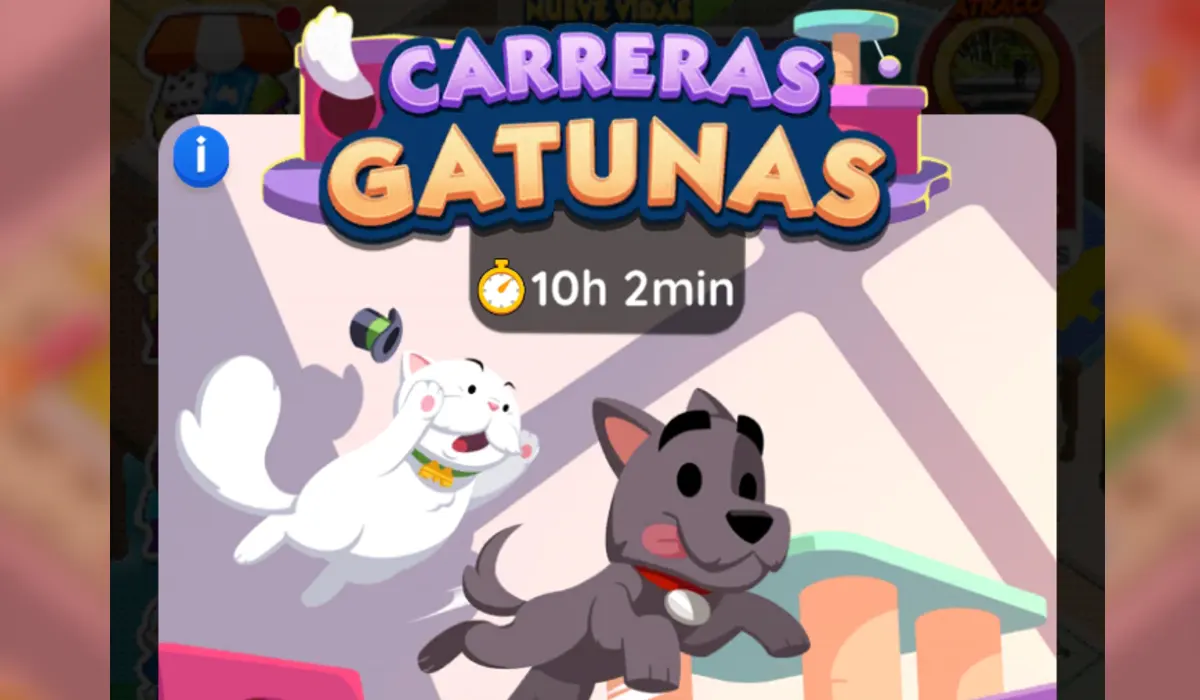 Carreras Gatunas Monopoly GO: Recompensas y metas