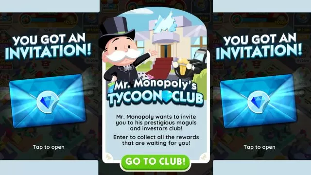 Club de Magnates en Monopoly GO Cómo conseguir y usar diamantes en Tycoon Club